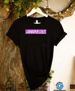 Nice lamar Jackson Baltimore Ravens Lamarvelous logo shirt