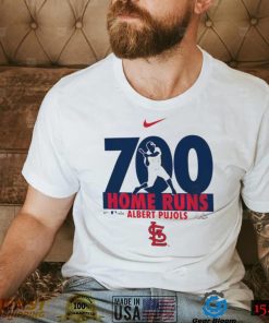 Nike Albert Pujols St. Louis Cardinals 700 Home Runs Milestone shirt