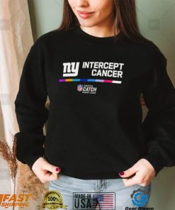 Nike New York Giants NFL Crucial Catch Intercept Cancer Performance 2022 shirt