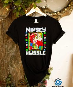 Nipsey Hussle colorful art shirt