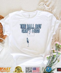 North Carolina The ball boy can’t miss basketball shirt