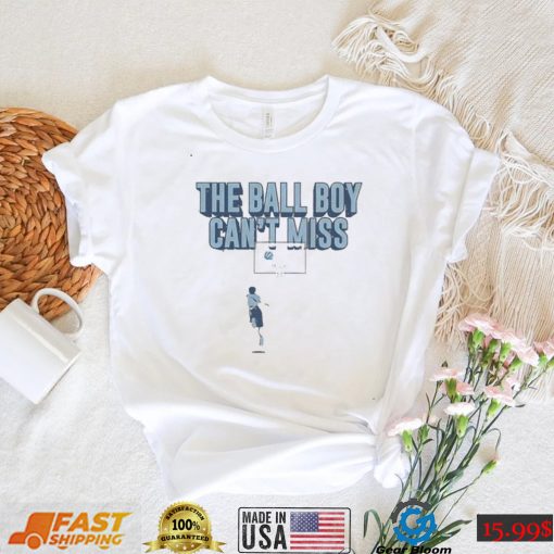 North Carolina The ball boy can’t miss basketball shirt