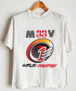 Number 1 F1 Max Verstappen World Champion Unisex T shirt