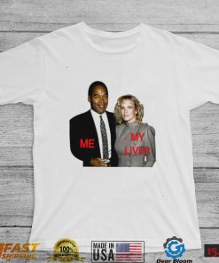 O.J. Simpson me my Liver shirt