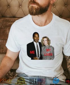 O.J. Simpson me my Liver shirt