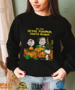 Its The Great Pumpkin Charlie Brown The Peanuts Movie Charlie Brown Halloween Shirt