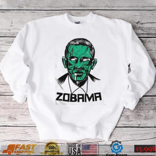 Obama Halloween T Shirt Zombie Obama