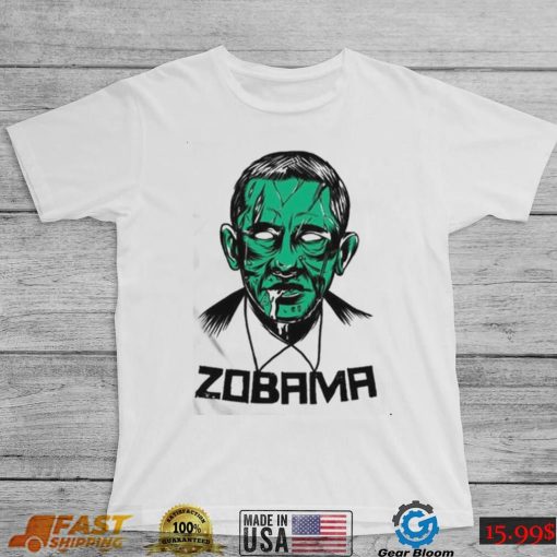 Obama Halloween T Shirt Zombie Obama