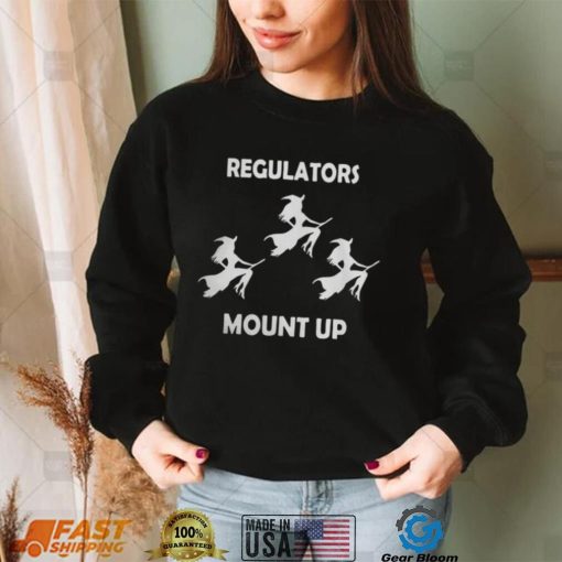 Official Halloween regulators mount up T shirt