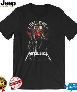 Official Hellfire Club Metallica Band Skull Halloween Metallica Halloween Shirt