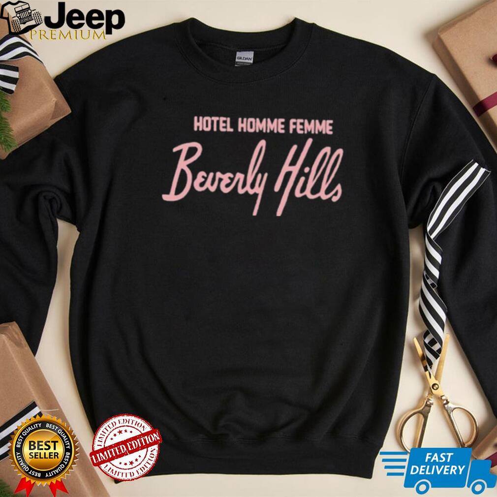 Official Hotel homme femme beverly hills shirt