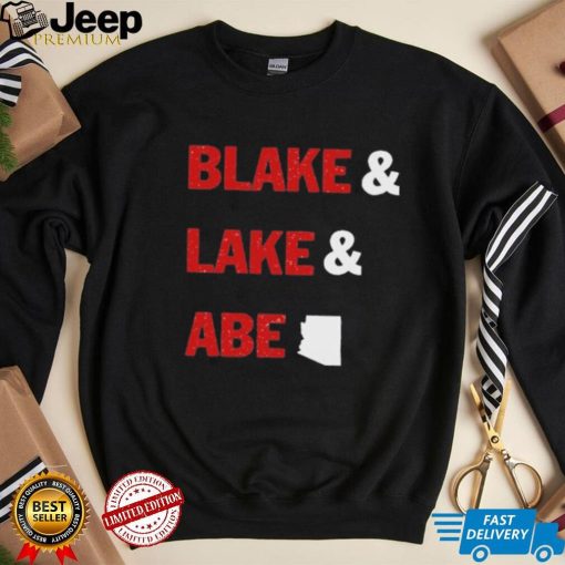 Official Katie ward blake and lake and abe shirt
