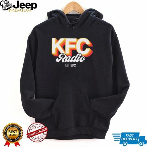 Official Kfc radio est 2012 retro embroidered shirt