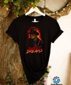 Official Sweet Dreams Mens Freddy Krueger Nightmare On Elm Street Shirt Halloween Movie