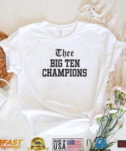 Official Thee big ten champions new T shirt