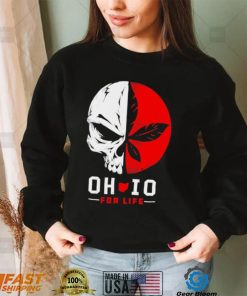 Ohio half skull and leaf for life shirt