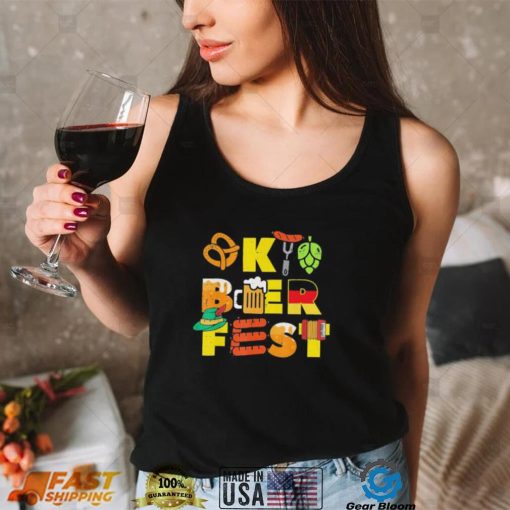 Oktoberfest German Things Cute Bavarian Festival Shirt