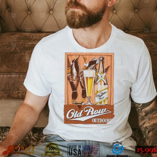 Old Row Beer Outdoors Duck beer pigment Dyed shirt