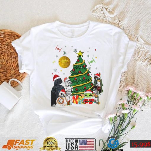 Galaxy_s Edge Baby Yoda Christmas T shirt Disney Baby Yoda Merry Christmas_Classic Shirt_Shirt 7nFMY