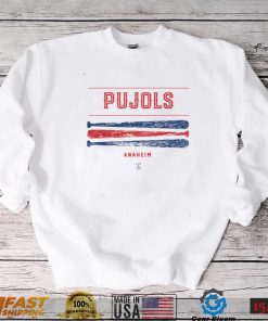 Albert Pujols T Shirt Vintage Baseball Bat Gameday