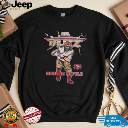 San Francisco 49ers T Shirt George Kittle NFL Blitz San Francisco 49ers Retro