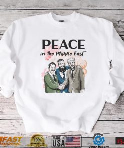 Peace In The Middle East Shirt Long Sleeve, Ladies Tee