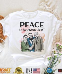 Peace In The Middle East Shirt Long Sleeve, Ladies Tee