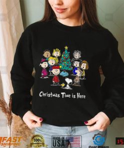 Peanuts Charlie Brown Snoopy Christmas Time Is Here Classic Charlie Brown Christmas T shirt