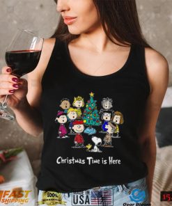 Peanuts Charlie Brown Snoopy Christmas Time Is Here Classic Charlie Brown Christmas T shirt