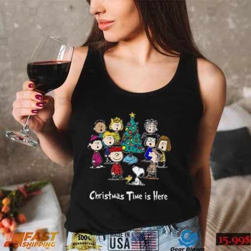 Peanuts Charlie Brown Snoopy Christmas Time Is Here Classic Charlie Brown Christmas T shirt