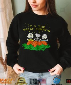 Peanuts Halloween Its The Great Pumpkin Charlie Brown Halloween Shirt