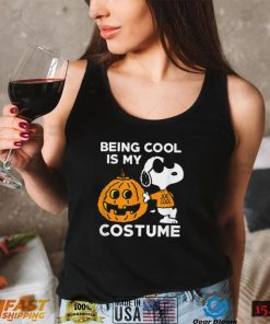 Peanuts Snoopy Cool Halloween Costume Charlie Brown Halloween Tee Shirt