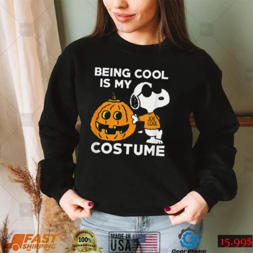 Peanuts Snoopy Cool Halloween Costume Charlie Brown Halloween Tee Shirt