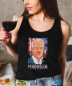 Pedohitler Joe Biden us flag shirt