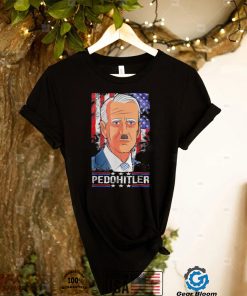 Pedohitler Joe Biden us flag shirt