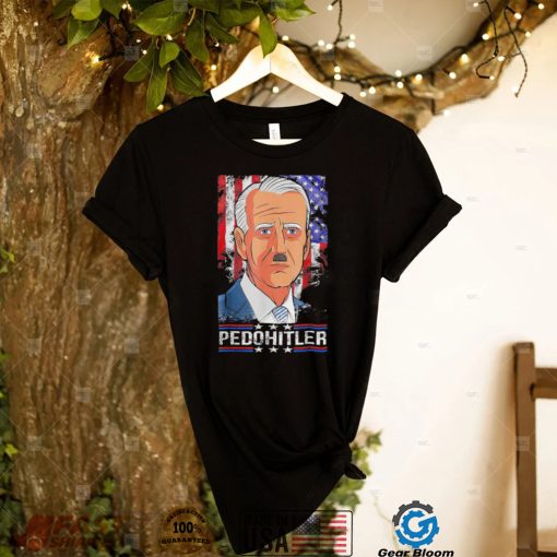 Pedohitler Joe Biden us flag shirt