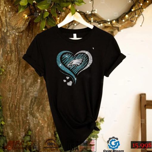 Philadelphia Eagles diamond heart 2022 shirt