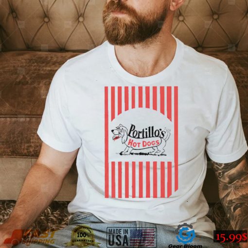 Portillo’s Hot Dogs art shirt