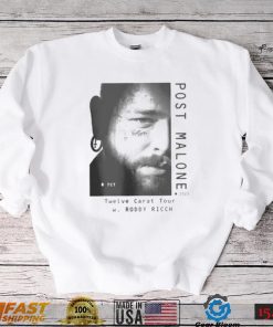 Post Malone Twelve Carat 2022 Tour T Shirt