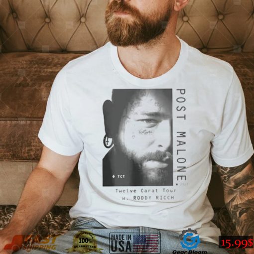 Post Malone Twelve Carat 2022 Tour T Shirt