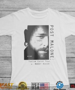 Post Malone Twelve Carat 2022 Tour T Shirt