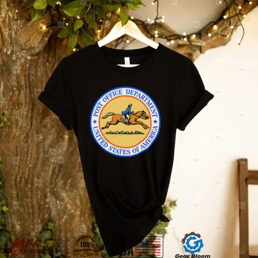 Post Office Department United States of America logo shirt