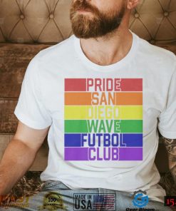 Pride San Diego Wave Futbol Club Gay T Shirt