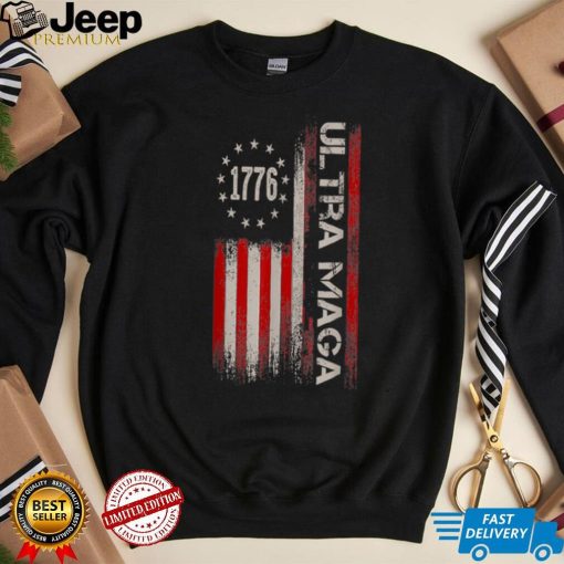 Proud Semi Fascist Ultra MAGA American Funny 1776 Patriotic T Shirt