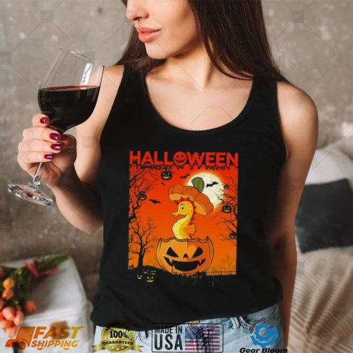 Pumpkin Cute Seahorse Halloween Shirt