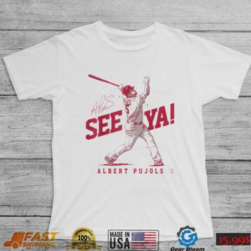 Albert Pujols T Shirt One Last Run Shirt 2022 Cardinals The Final Ride