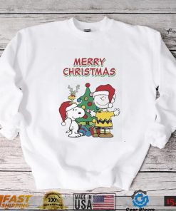 Charlie Brown Christmas T shirt Charlie Brown With Snoopy Merry Xmas_Classic Shirt_Shirt pwbqG