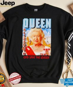 Queen Elizabeth II god save the queen shirt