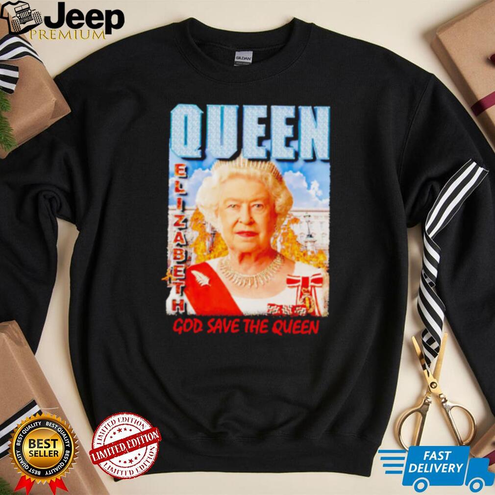 Queen Elizabeth II god save the queen shirt