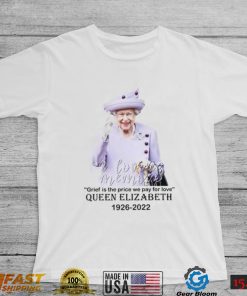 RIP Queen Elizabeth In Loving Memory T Shirt